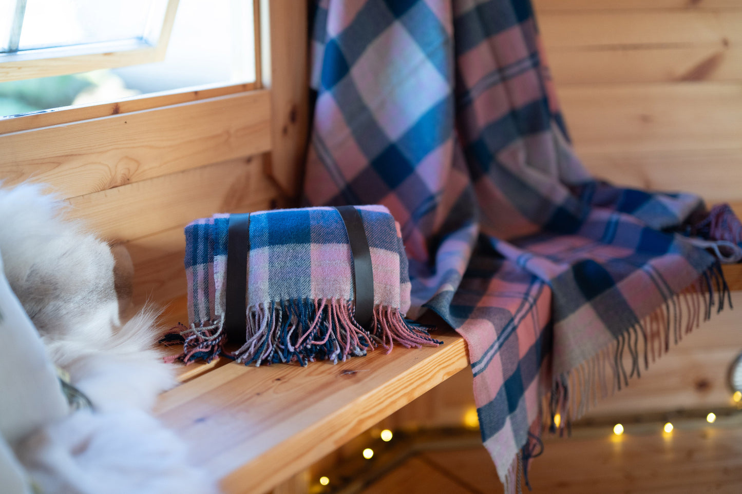 Limited Edition Lambswool Tartan Blanket